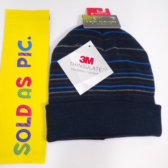 tek gear Other - Tek Gear Men's WarmTek Striped Knit Watch Cap NWT